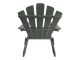 Outdoor or indoor Wood Adirondack chair, foldable, grey W49591472