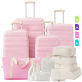Hardshell Luggage Sets 4 pcs Bag Spinner Suitcase with TSA Lock Lightweight-16"20"24"28" 11075602
