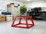 12 Inch Plyometric Jump Box, Steel Plyo Platform with Anti-Slip Surface for Home Gym Training, 44344129