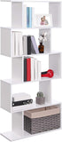 Five layer simple household white bookshelf W2139P288172