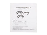 3pcs Snow Mobile Dolly Black 06484761