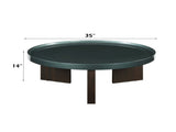 Lakita Blackish Green & Smoked Oak Coffee Table B2726P442583