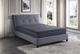 ZUN 11-inch Full Size Bed Mattress Gel-Infused Memory Foam Hybrid Mattress, Dark Gray, Mattress in a Box B011P212565