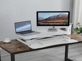 32" Desk Converter,Home Office Height Adjustable Standing Desk Converter,Dual Monitor and Laptop 25453147