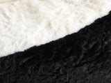 Oversized Bean Bag Chairs,Multicolor Faux Fur Couch Filled with Shredded Sponge,Large Lounger Sofa 34969345