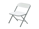 6 Pack Resin Folding Chair, White 32923831