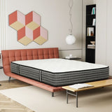 12" Queen Size Hybrid Mattress, Plush Top Gel-Memory Foam & Pocket Spring Mattress, Cooling B2741P329268