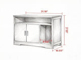 Wooden Cat Box Cabinet 53064301