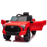 ZUN Officially Licensed Toyota Tundra Pickup,electric Pickup car ride on for kid, 12V electric ride on W1396127382