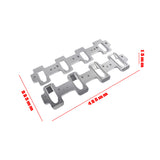 Intake Manifold Adapters Fit for LS Cathedral Port Cylinder Head to Rectangle Port Chevrolet 69684871