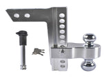 Adjustable Trailer Hitch Fits for 2.5-Inch Receiver, 10-Inch Drop/Rise Hitch 18,500 LBS, 2" and 78979930