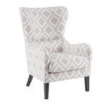 ZUN Arianna Swoop Wing Chair B03548530