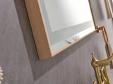 118 x6 Inch LED Bathroom Mirror with Aluminum Frame, Wall Mounted Vanity Mirror, Anti-Fog, Memory, W2287P311608