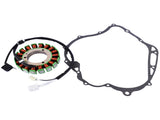 Stator And Gasket Fits for Yamaha V-STAR 1100 XVS1100 CLASSIC 2000-2009 JM3831ST176CK 07676132