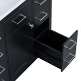 ZUN [Cabinet Only] 36" Black Bathroom Vanity N729P171888B