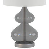 Ellipse Curved Glass Table Lamp, Set of 2 B03594972
