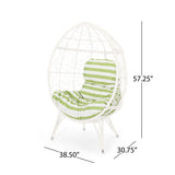 GIANNI TEARDROP CHAIR 65645.00WGRN