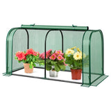 4-foot Mini Tunnel Greenhouse - Green 69959758