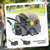 ZUN Dog Stroller /small animal cage/Pet cages （Prohibited by WalMart） 06971193