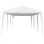 ZUN 3*9m Non-Cloth PE Cloth Plastic Sprayed Iron Pipe Outdoor Party Tent White 15998186