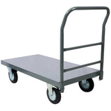 Platform Truck Industrial Flat Dolly Cart with Wheels - Heavy Duty 24 x 48 Cart - 2000lb Capacity W465104156