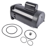 B2848 Swimming Pool Pump Motor 1HP 3450RPM Single Speed 56Y Frame for Pentair WhisperFlo WFE-4 66609859