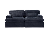 Double Chaise Lounge Chair Indoor,Oversized Upholstered Sleeper Cloud Couch,Deep Seat Luxury Sofa 92839899