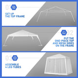 8X8FT Mesh Party Tent 32388470
