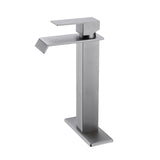 Waterfall Spout Single Handle Bathroom Sink Faucet W2287P168571