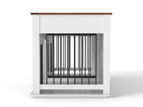 63'' Large Dog Crate Furniture for Double Dog, Wooden Dog Kennel with 2 Drawers,Divider and Sliding 39155818