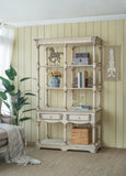 51x19.5x81.5" Adela French Country Wood Bookcase, Display Storage Shelf Etageres W2078P170345