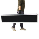 wheel chair ramp 8ft ,aluminium threhold ramp,Portable and Foldable, 600 Pound Capacity, Non-Skid W46527263