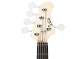 Gjazz Electric 5 String Bass Guitar Full Size Bag Strap Pick Connector 44996717