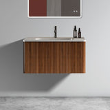 U047-Etna30W-305 Etna 30" Striped Walnut Bathroom Vanity with White Ceramic Sink, Wall Mounted W1865128397