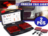Wireless Magnetic Trailer Lights Rechargeable LED TailLight Kit For Traile 17943421