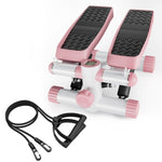 ZUN Steppers for Exercise, Stair Stepper with Resistance Bands, Mini Stepper with 330LBS Loading 32915574