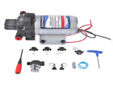 12V DC RV Fresh Water Pump 3.5 Gallons 45 psi 2088-554-144 Diaphragm Pump for Motorhome 36297967