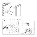 20"*28"LED Bathroom Mirror,Front-Lit and Back-Lit, Stepless Dimmable, 3 Colors CRI90, Brightness T3177P320622