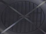 26 in Round Iron Wood-Burning Outdoor Fire Pit, Black 60904169