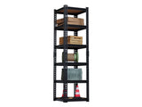 6-layer adjustable shelf spacing, gourd-shaped perforation, rubber mallet with gloves, display rack, 36931994