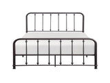 Classic Full Platform Bed Dark Bronze Finish Metal Frame Bedroom Furniture 1pc B011P263748