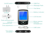 Electric Muscle Stimulator Dual Channels Pulse Massager Pain Relief Therapy Device with 16 Massage 38679947