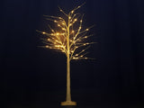 6 FT Lighted Birch Tree Artificial Twig Tree Lamp for Christmas 47477086