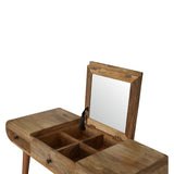 Oak-ish Round Dressing Table B182P166565