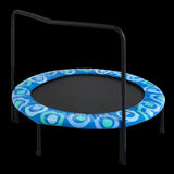 ZUN XTP002 Assembled children's trampoline happy expression outdoor and indoor for kids age 3 - 7 W1711P180849