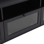 ZUN Sleek & Modern Design TV Stand with Acrylic Board Door, Chic Elegant Media Console for TVs Up to 02568385