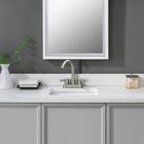 Bathroom Faucet 2 Handle Centerset Sink Faucet with Pop Up Drain Assembly, 4 Inches 91307232