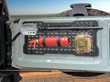 OFF ROAD Tailgate Storage Panel Tailgate Molle Panel Steel Cargo Shelf Storage Luggage Holder W2801P236408