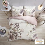 King/Cal King 3 Piece Cotton Printed Duvet Cover Set B03597339