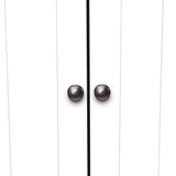 Tall Storage Cabinet with 8 Doors and 4 Shelves, Wall Storage Cabinet for Living Room, Kitchen, 99782676